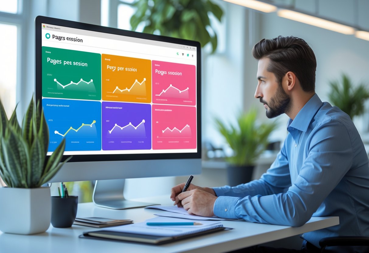 Hvad betyder pages per session i Google Analytics